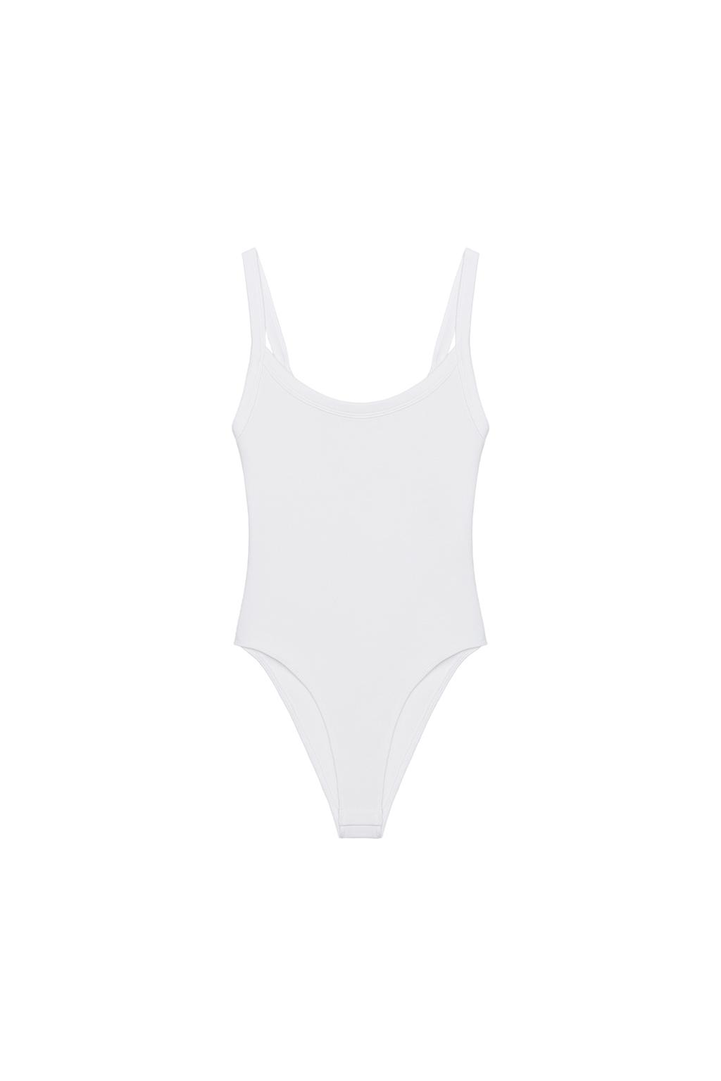 COTTON STRAPPY BODYSUIT - image 3