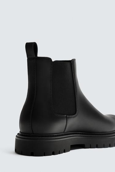 BOTTINES CHELSEA ÉPAISSES - Noir de Zara - Image 5