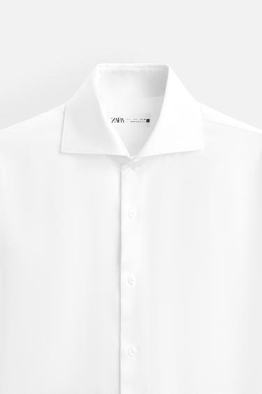 TEXTURED SHIRT - White by Zara - Image 6