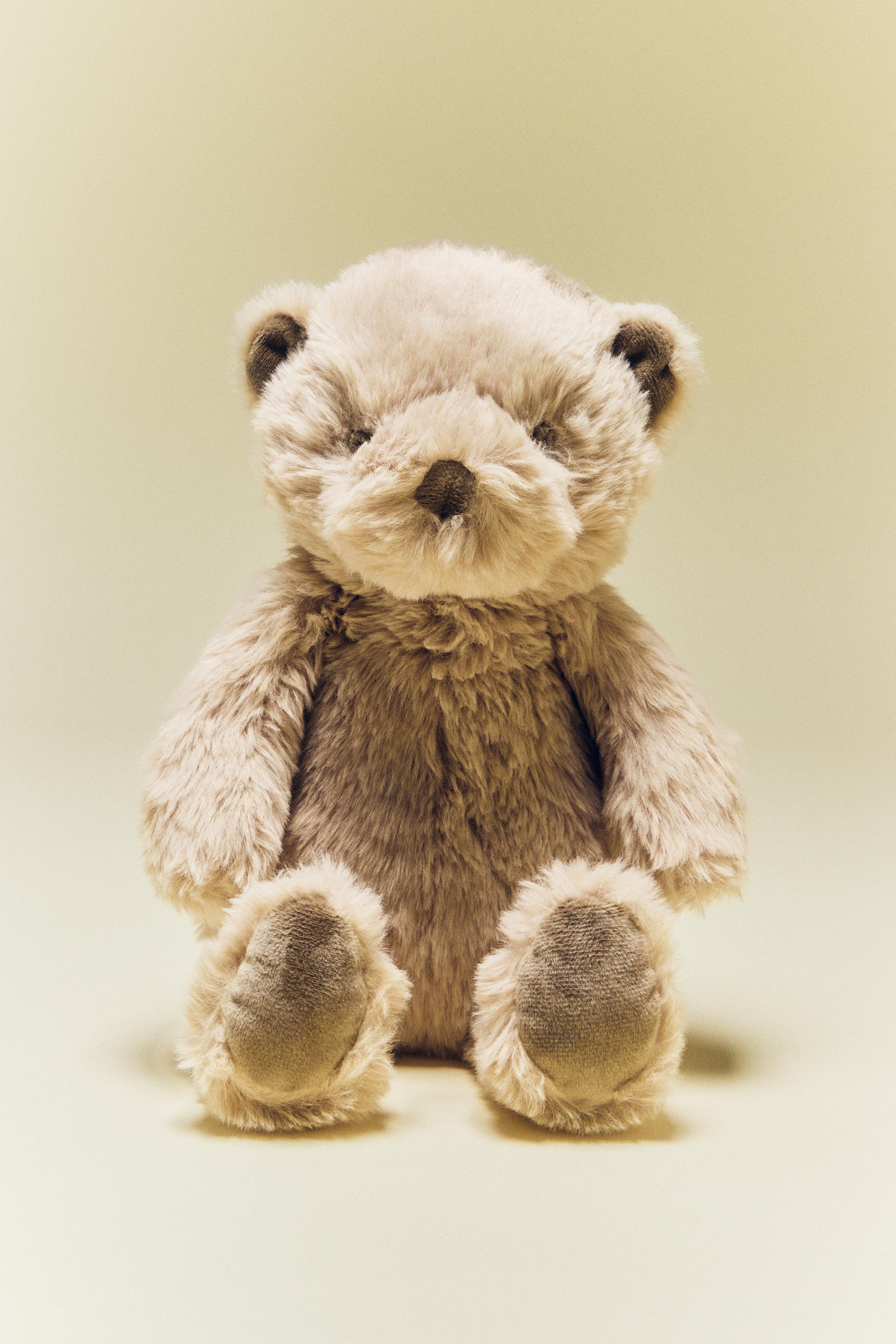 CHILDREN'S BEAR PLUSH TOY - Beige | ZARA United States