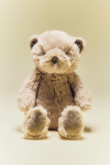 CHILDREN'S BEAR SOFT TOY - Beige by Zara - Image 6