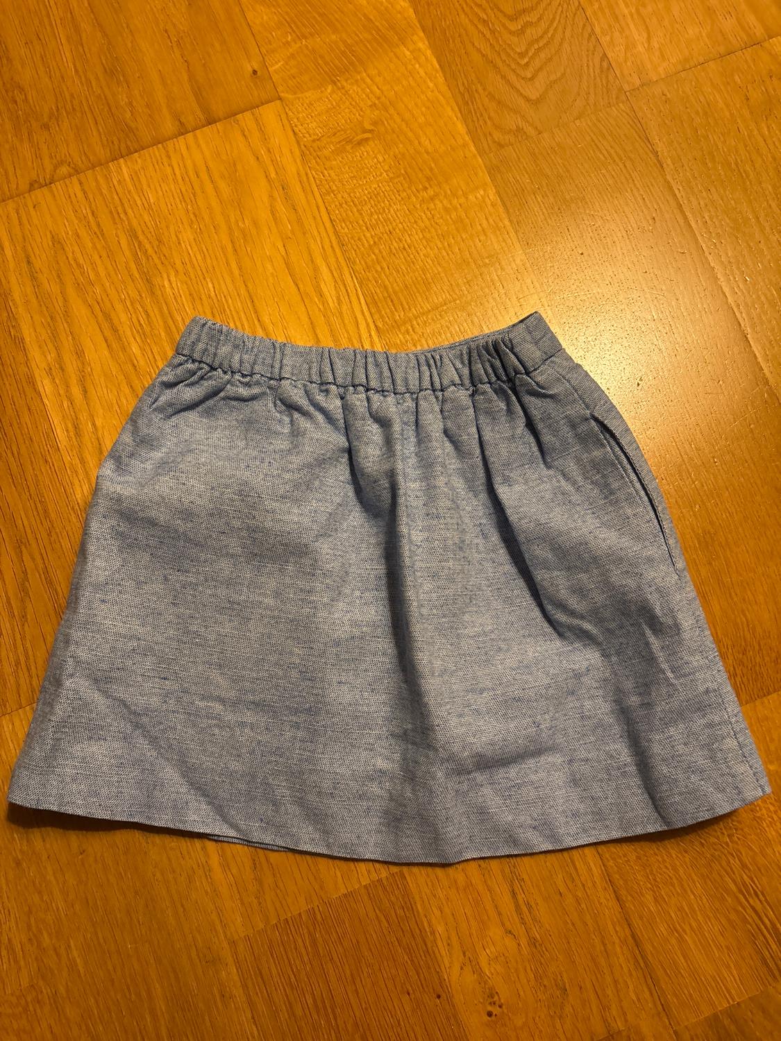 COTTON SKIRT WITH POCKETS AND BUTTONS DETAILS - Image 5