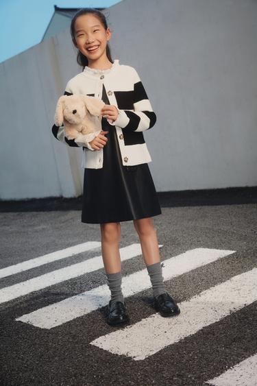 SHEEPSKIN PUPPY BAG - Ecru White by Zara