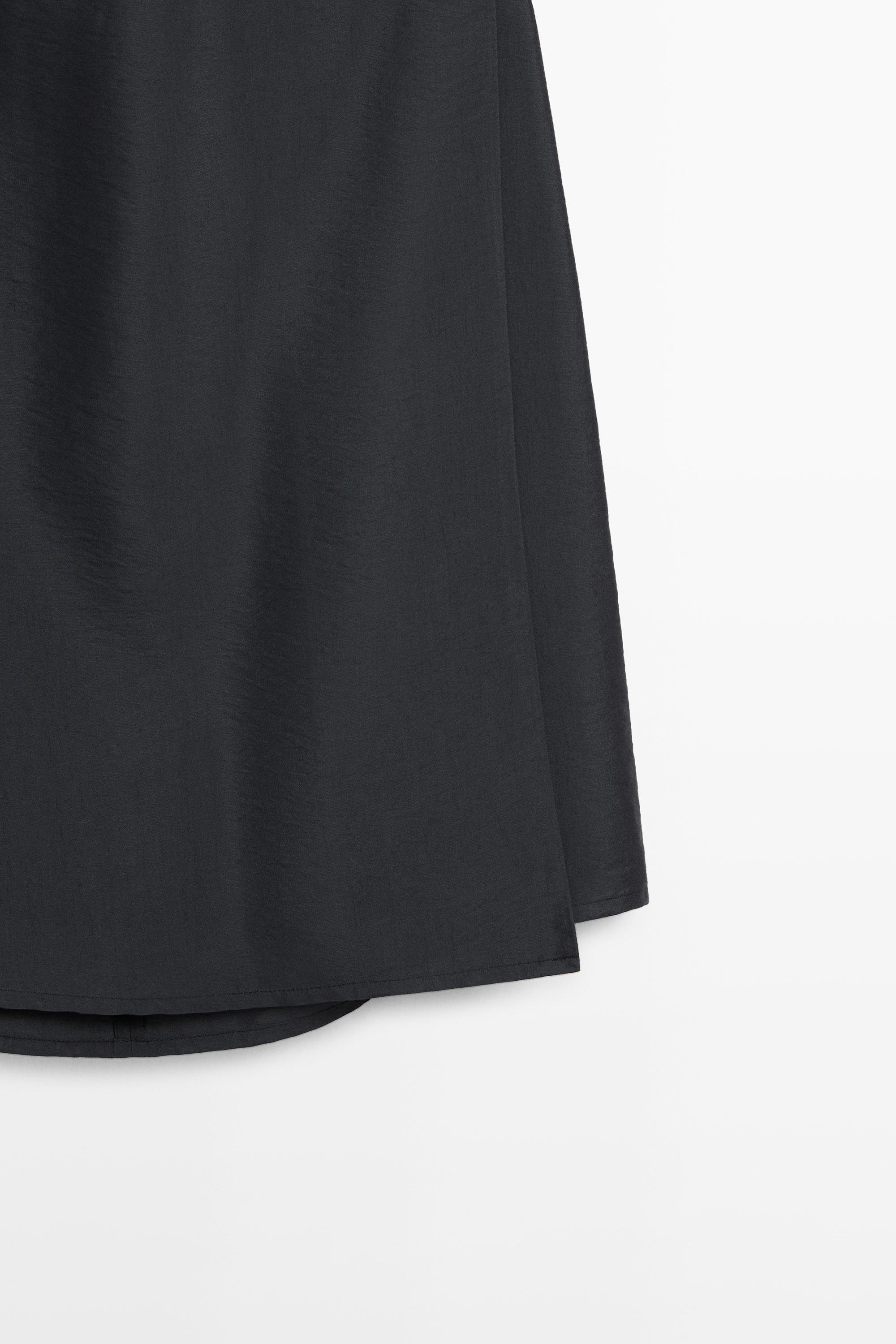 Midi dress with draped detail