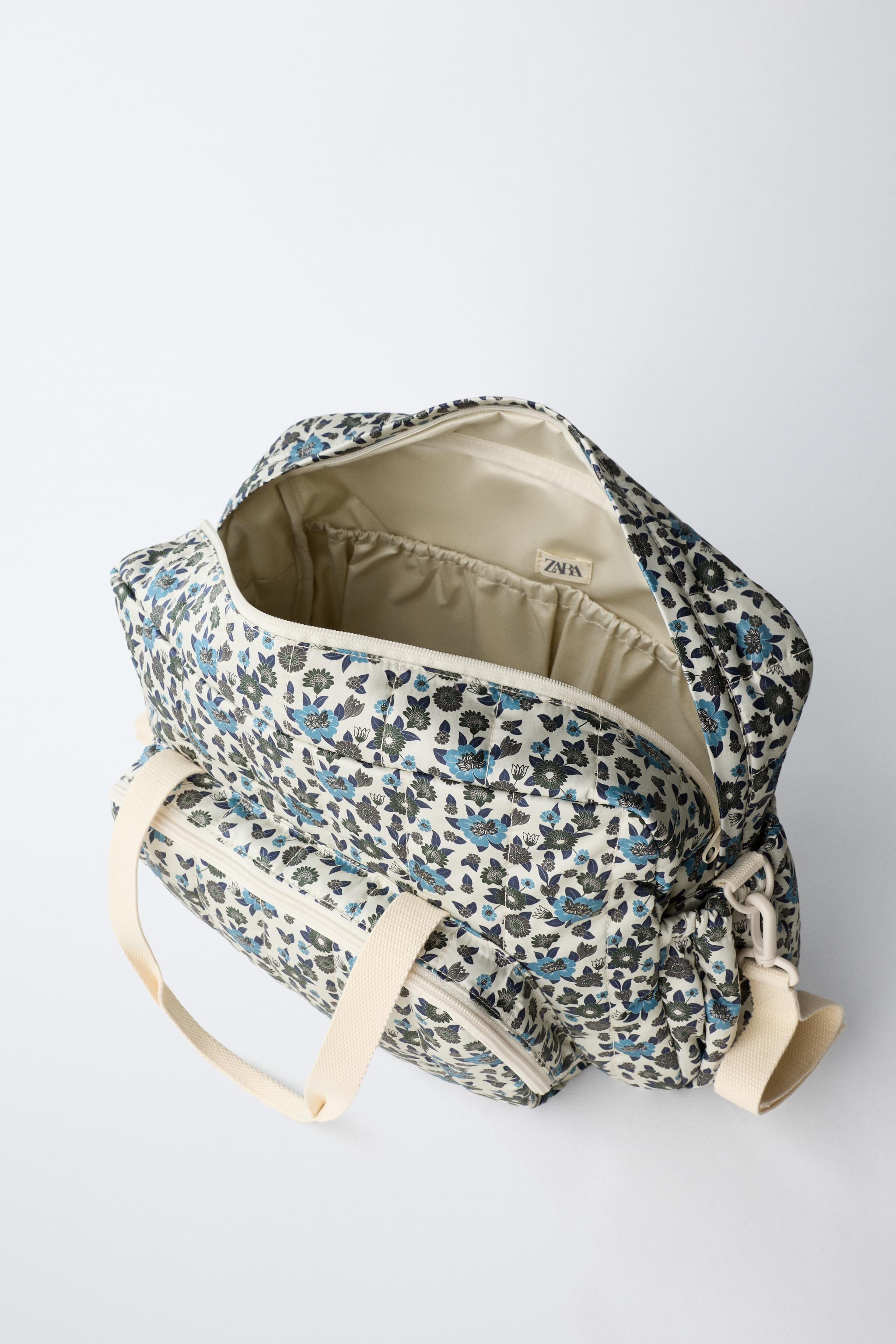 FLORAL MATERNITY BAG