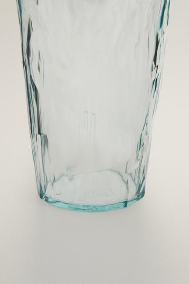 DIAMOND-EFFECT ACRYLIC SOFT DRINK TUMBLER - Light blue by Zara - Image 3