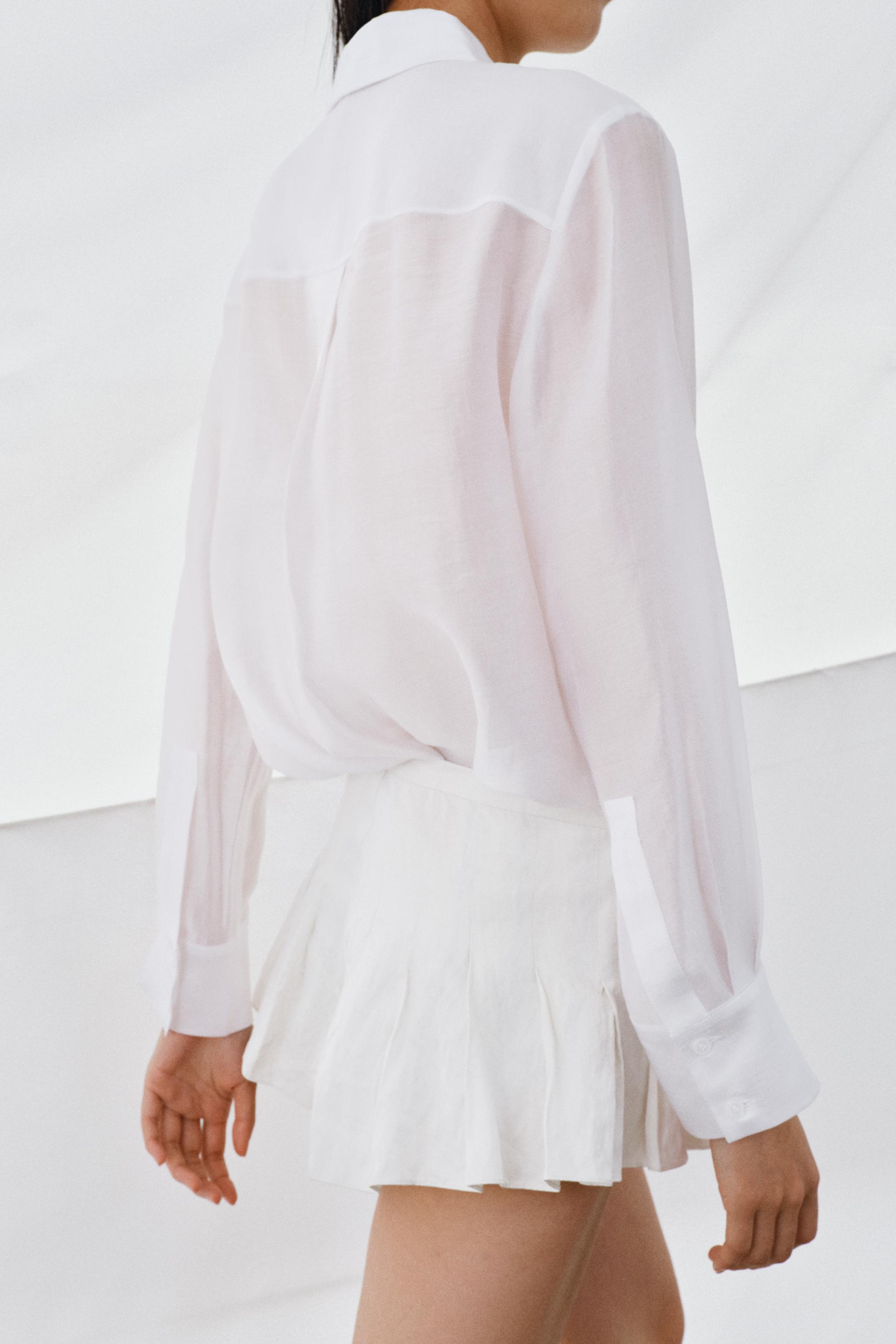 FLUID EMBROIDERED SHIRT ZW COLLECTION