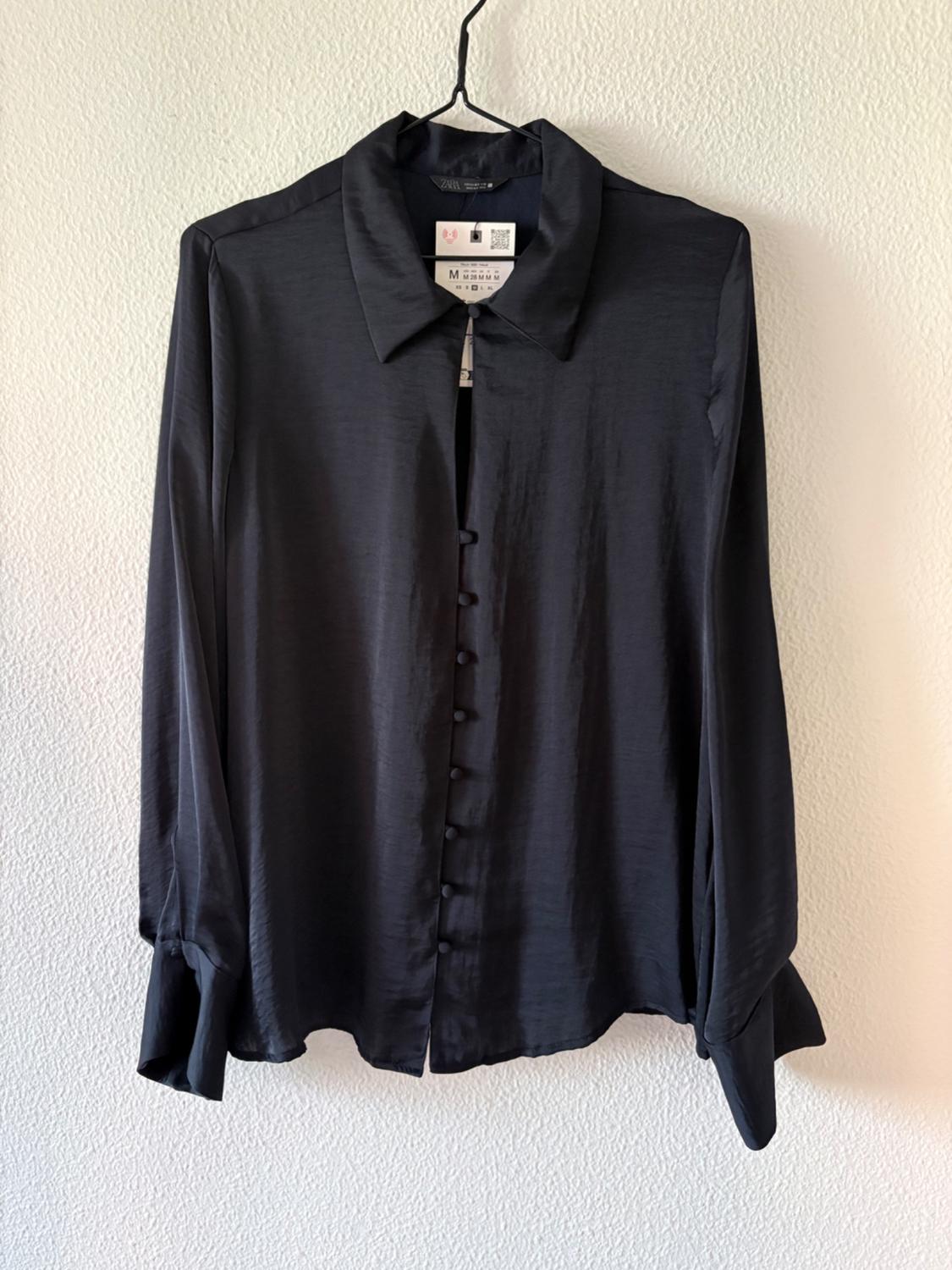 SATIN SHIRT WITH VENT - Image 4