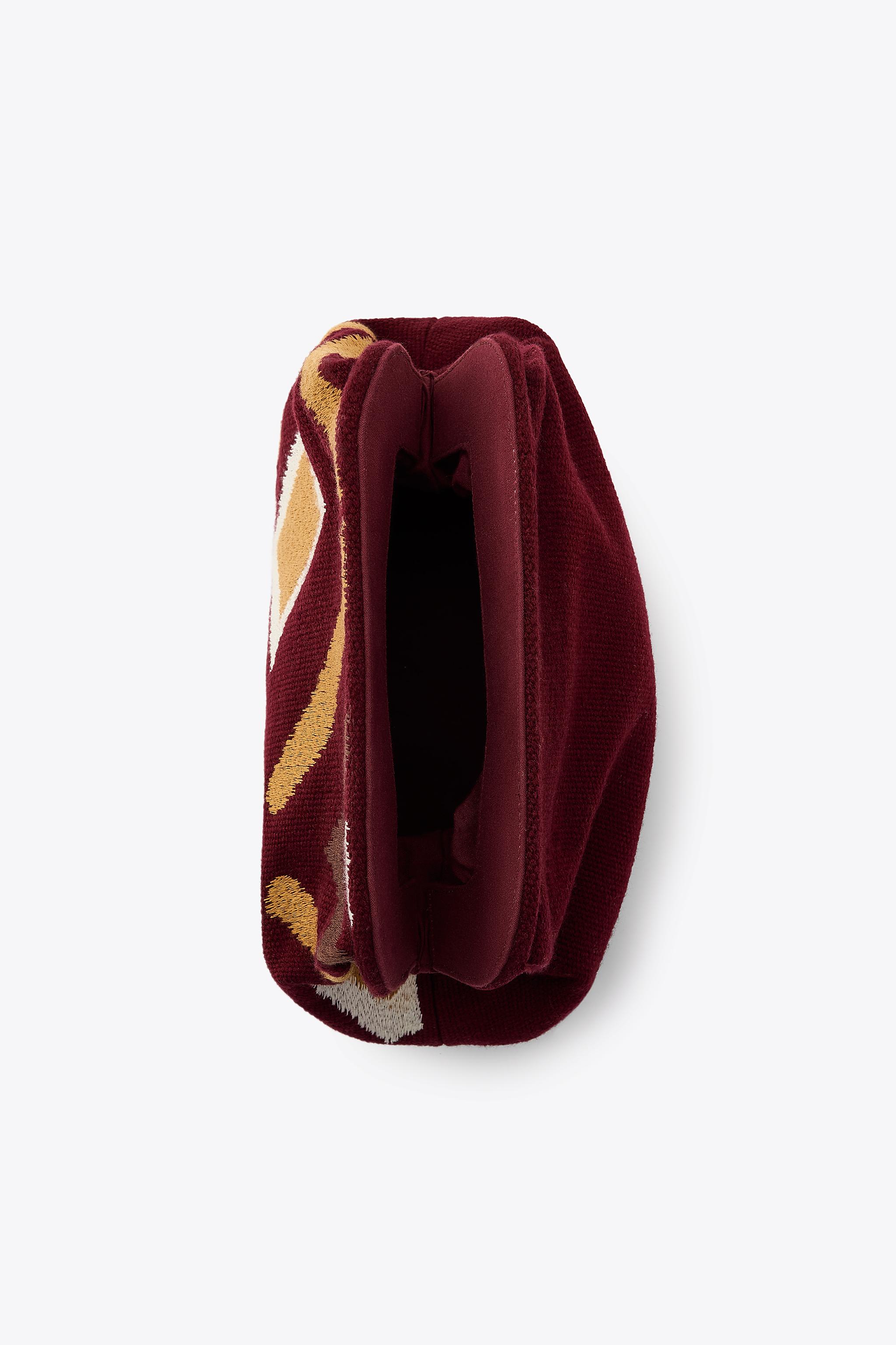 MULTI-COLOR BAG - Maroon | ZARA United States