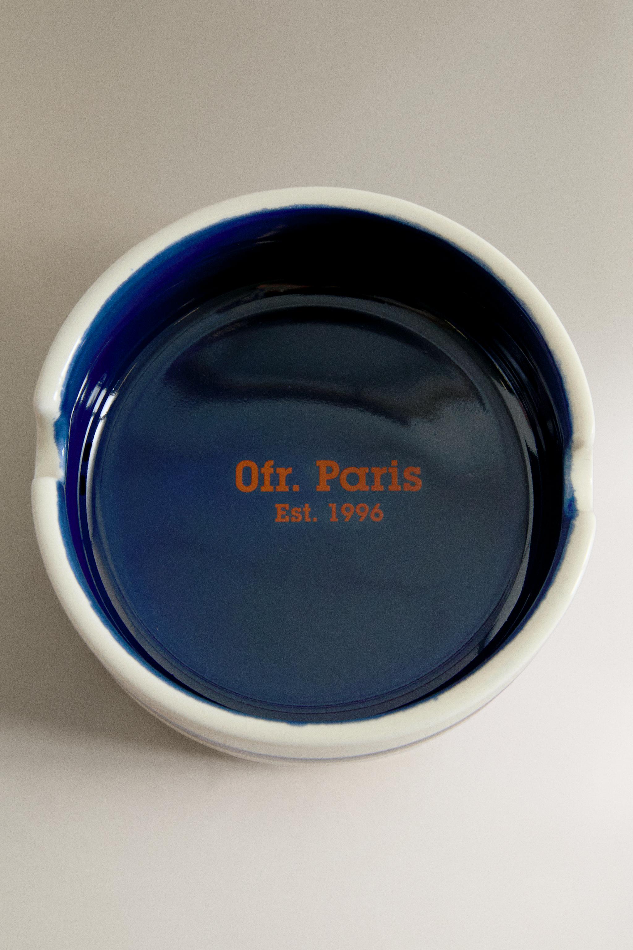 STONEWARE ASHTRAY | 0FR. PARIS