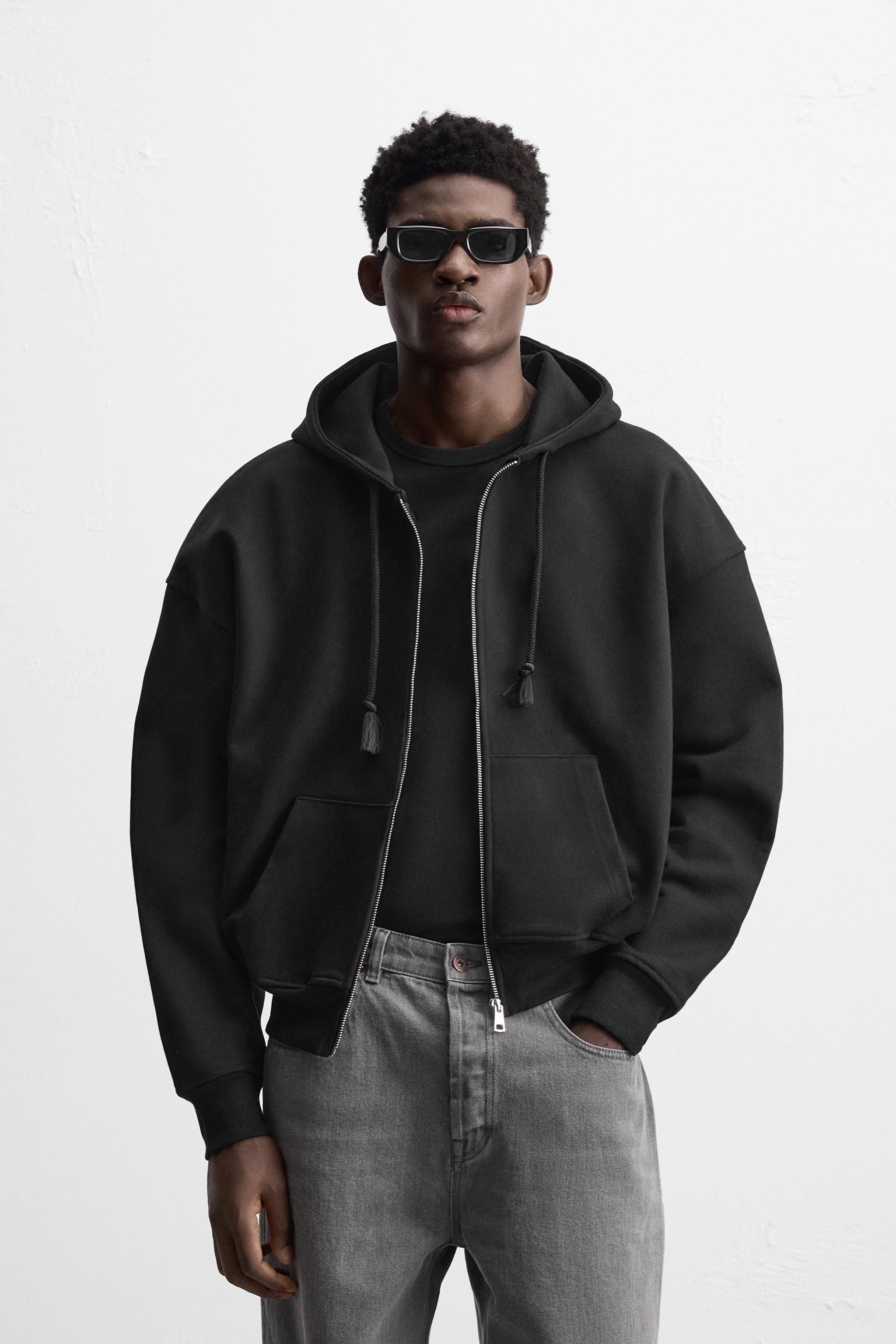 ZIP UP LIGHT STRETCH SHIRTS サイズM 黒
