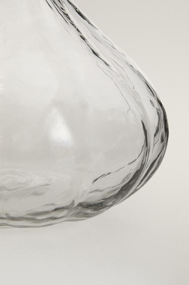 CARAFE À VIN VERRE RELIEF - Transparent de Zara - Image 3