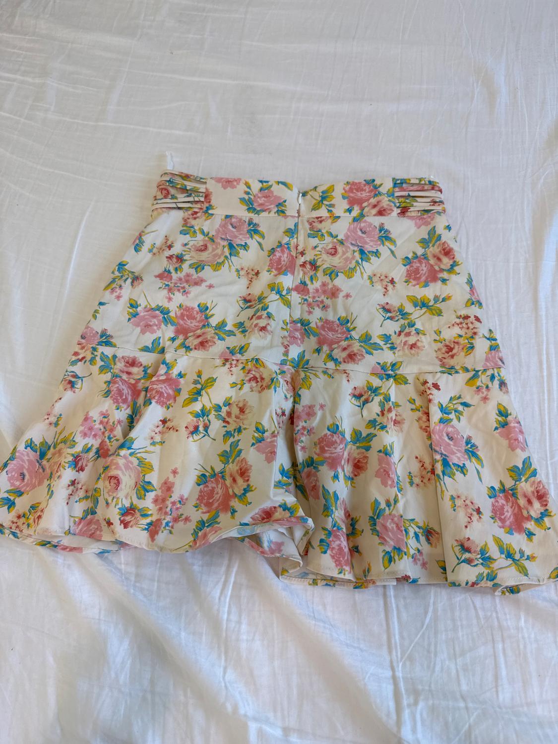 FLORAL PRINT SKIRT - Image 3