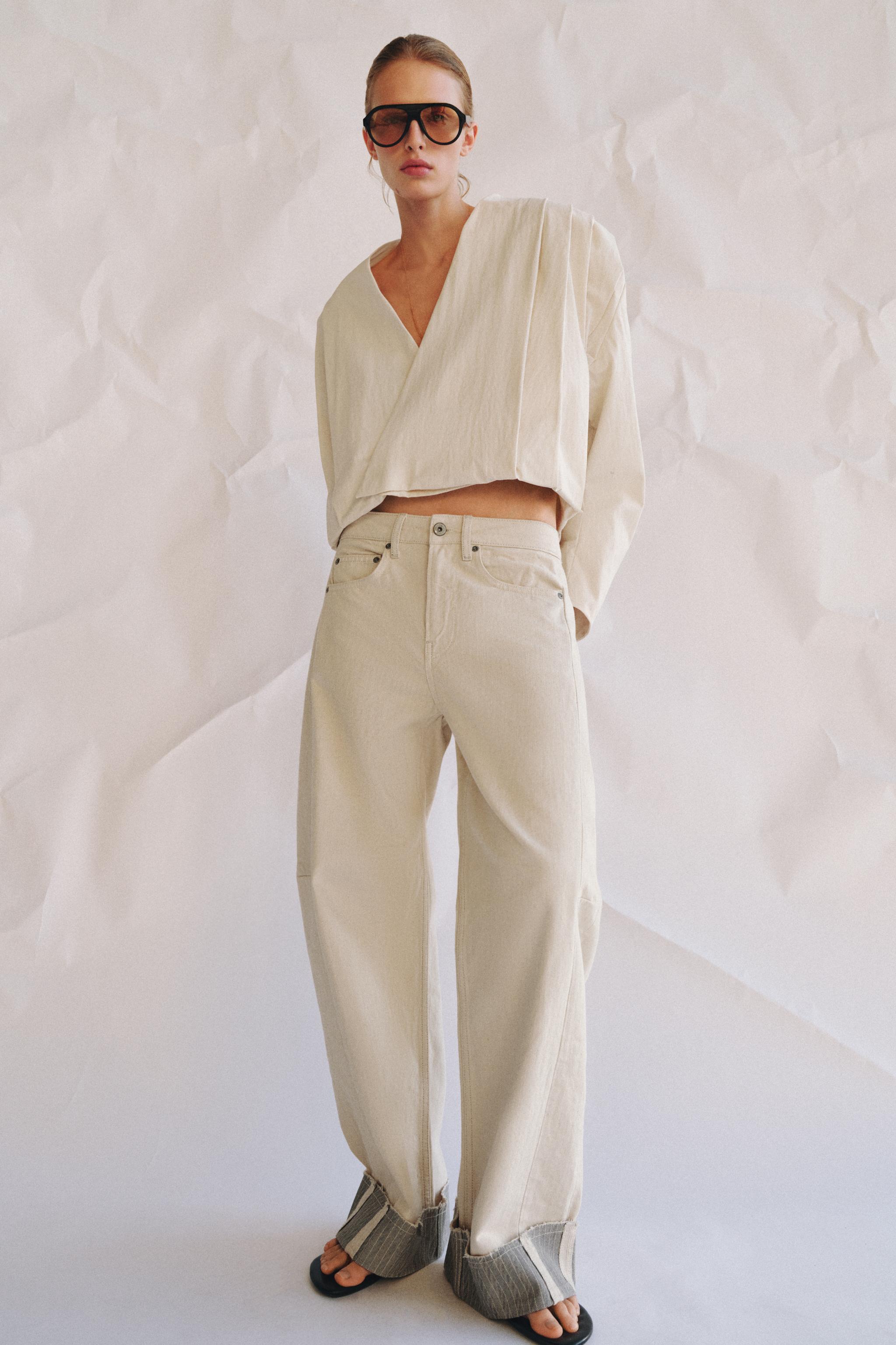 PLEATED WRAP JACKET ZW COLLECTION