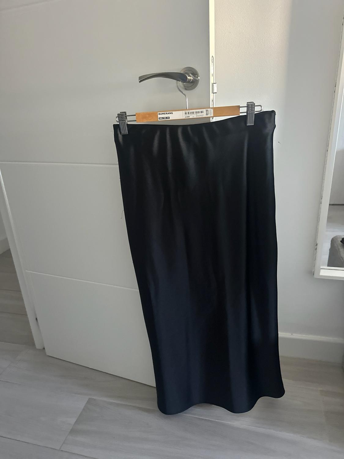 SATIN MIDI SKIRT - Image 2