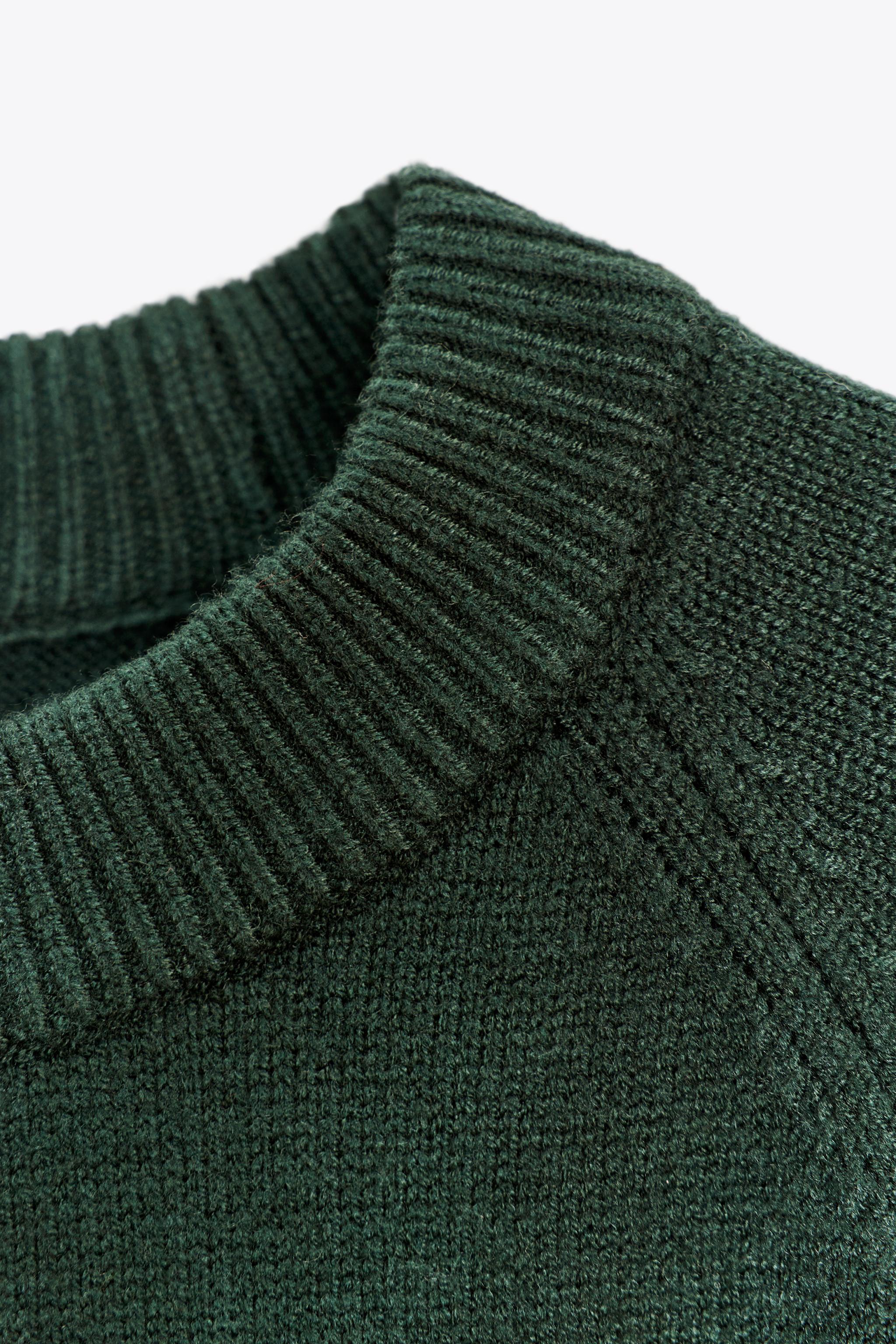 わら ZARA SS24 KNIT MINI DRESS WITH RHINESTONE BEADS Pearl S M L