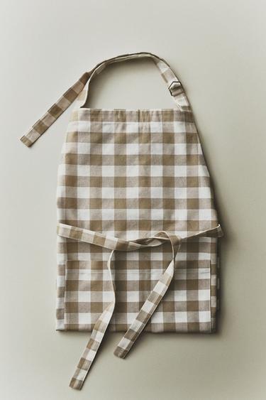 DYED THREAD APRON - Beige by Zara - Image 5