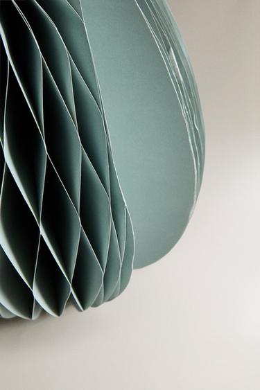 DÉCORATIONS DE PÂQUES EN PAPIER - Gris bleu de Zara - Image 2