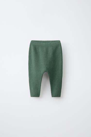 JOGGER PUNT PERLAT - Verd de Zara