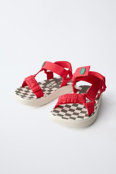 SPORTY SANDALS - Red by Zara - Image 2
