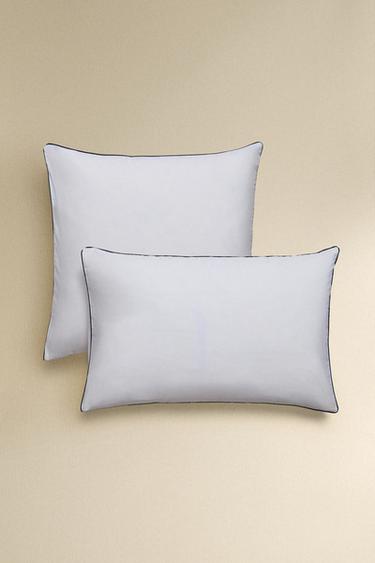 FRONHA DE TRAVESSEIRO COM PIPING - Azul da Zara