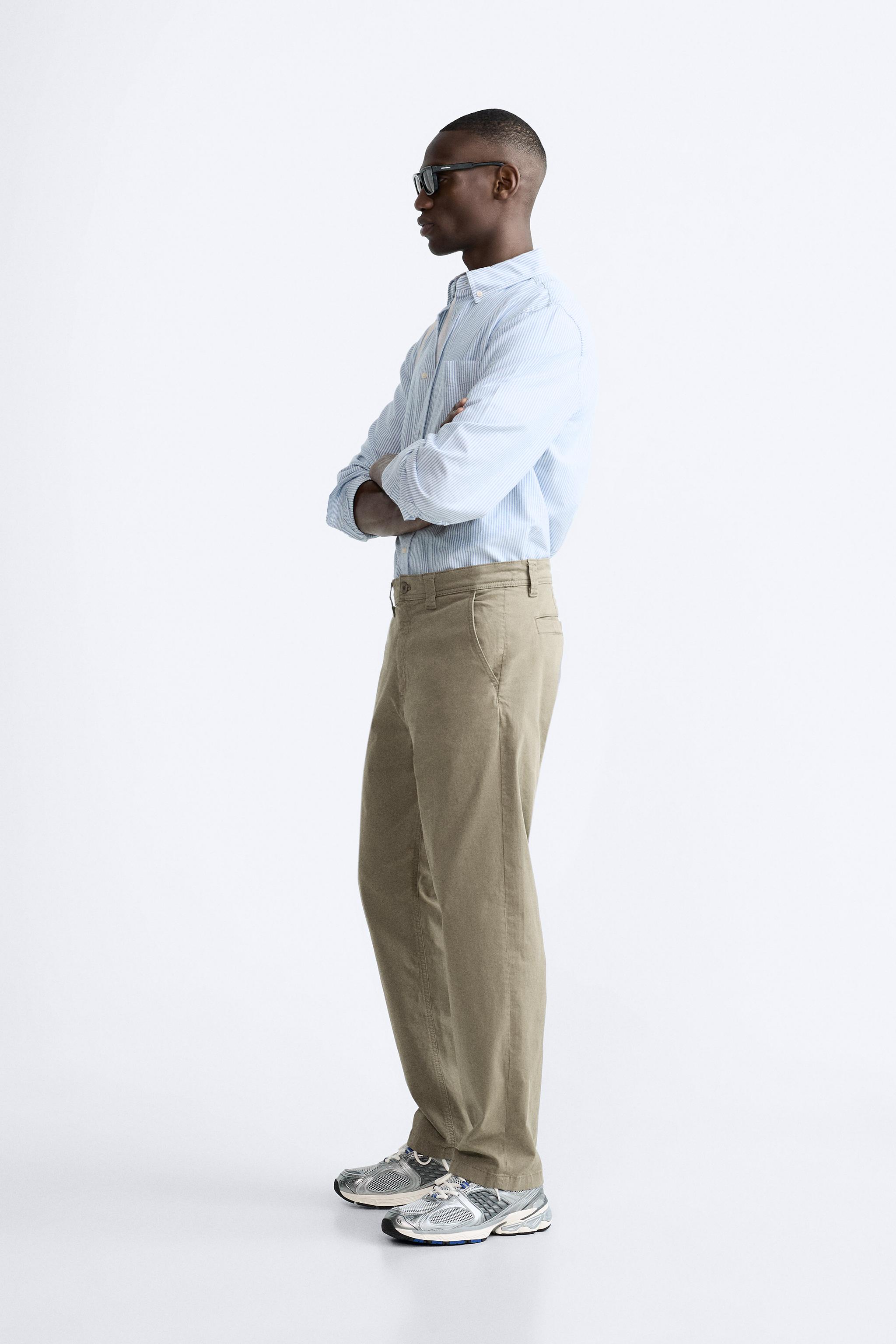 zara piper chino pants