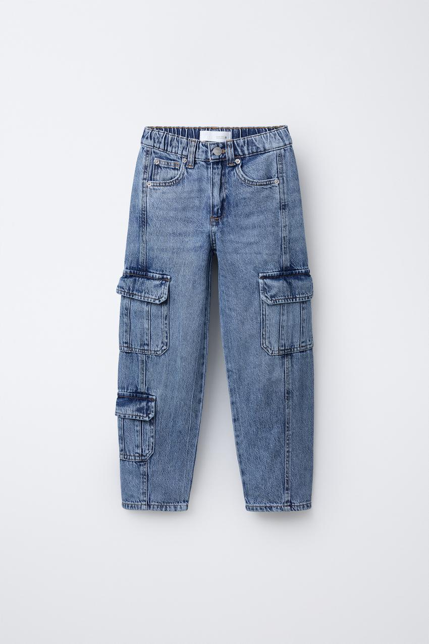 マルチカーゴデニムパンツ - ブルー | ZARA Japan / 日本 ZARA utility