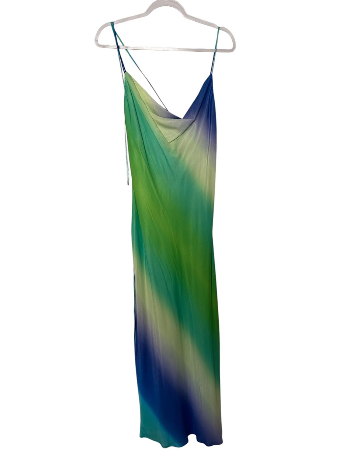 VESTIDO SATINADO TIE DYE
