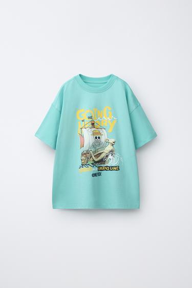 CAMISETA ONE PIECE NETFLIX © - Azul claro de Zara - Imagen 0