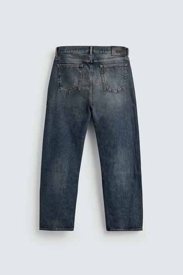 JEAN STRAIGHT ANKLE FIT ÉDITION LIMITÉE - Bleu de Zara - Image 8