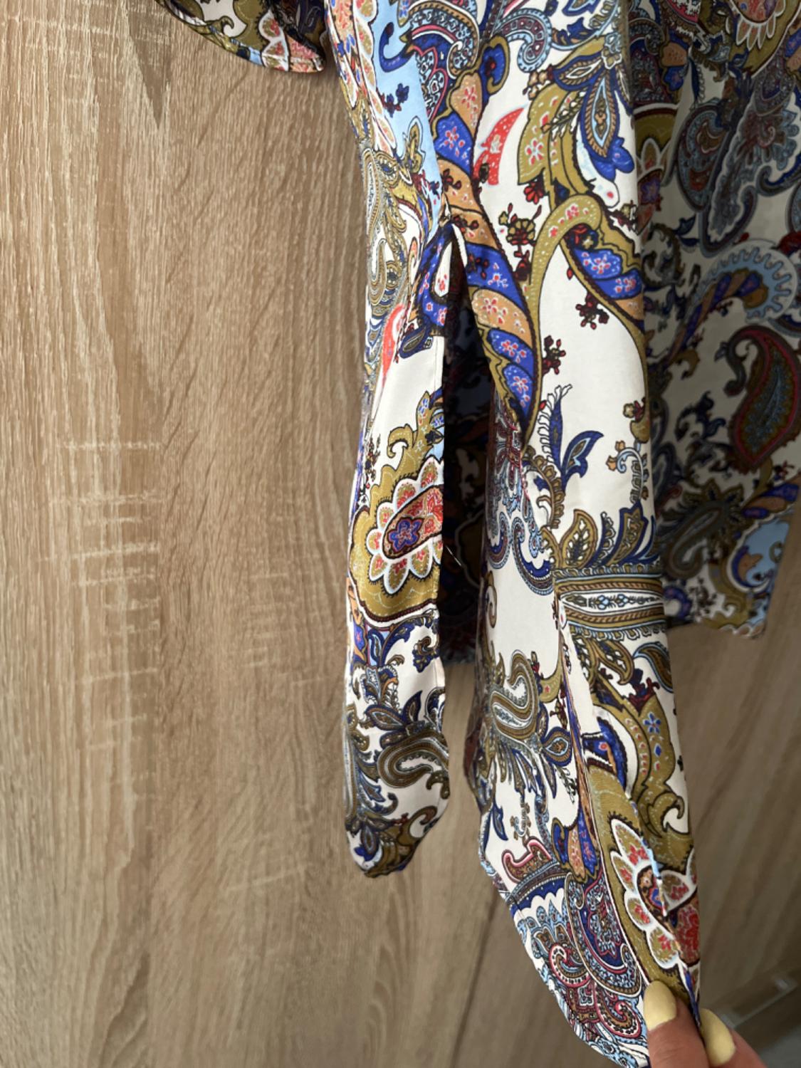 PRINTED MINI DRESS - Image 8
