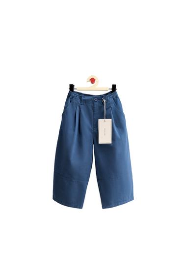 ZARA TIMELESS - PANTALÓN BALLOON PINZAS - Azulón de Zara