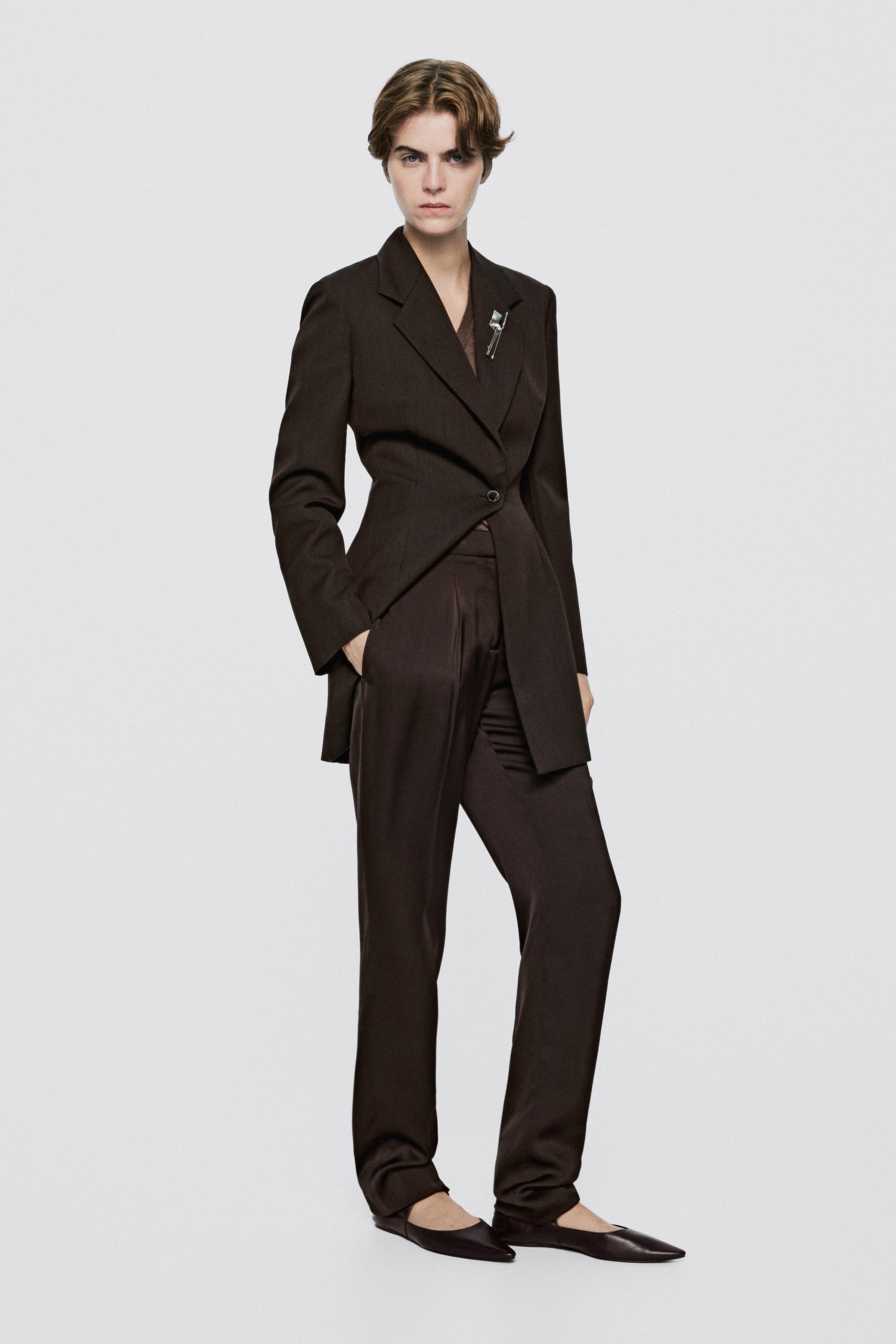 100% wool button detail blazer - LIMITED EDITION