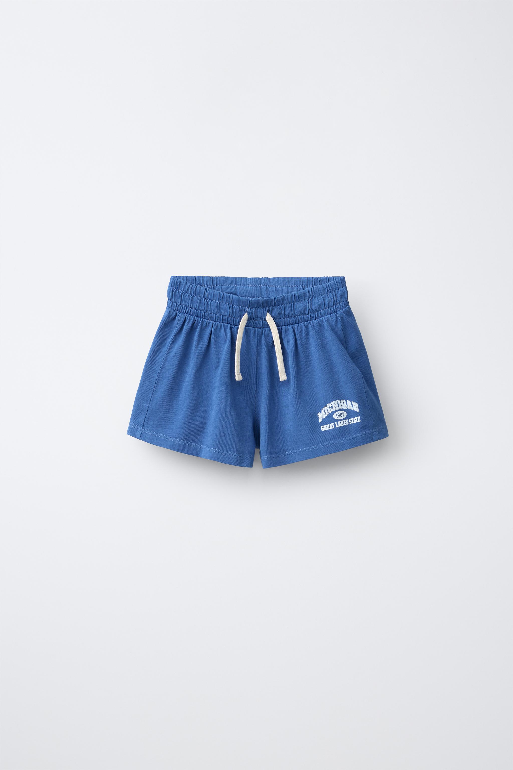 PLUSH SHORTS - Bluish | ZARA United States