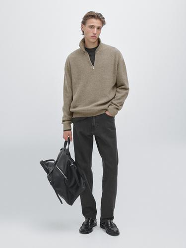 Jeans slim fit - Gris de Zara - Imagen 0