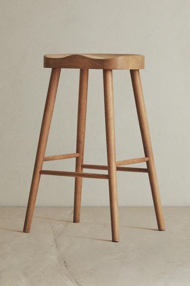 Zara ASH BAR STOOL - Brown