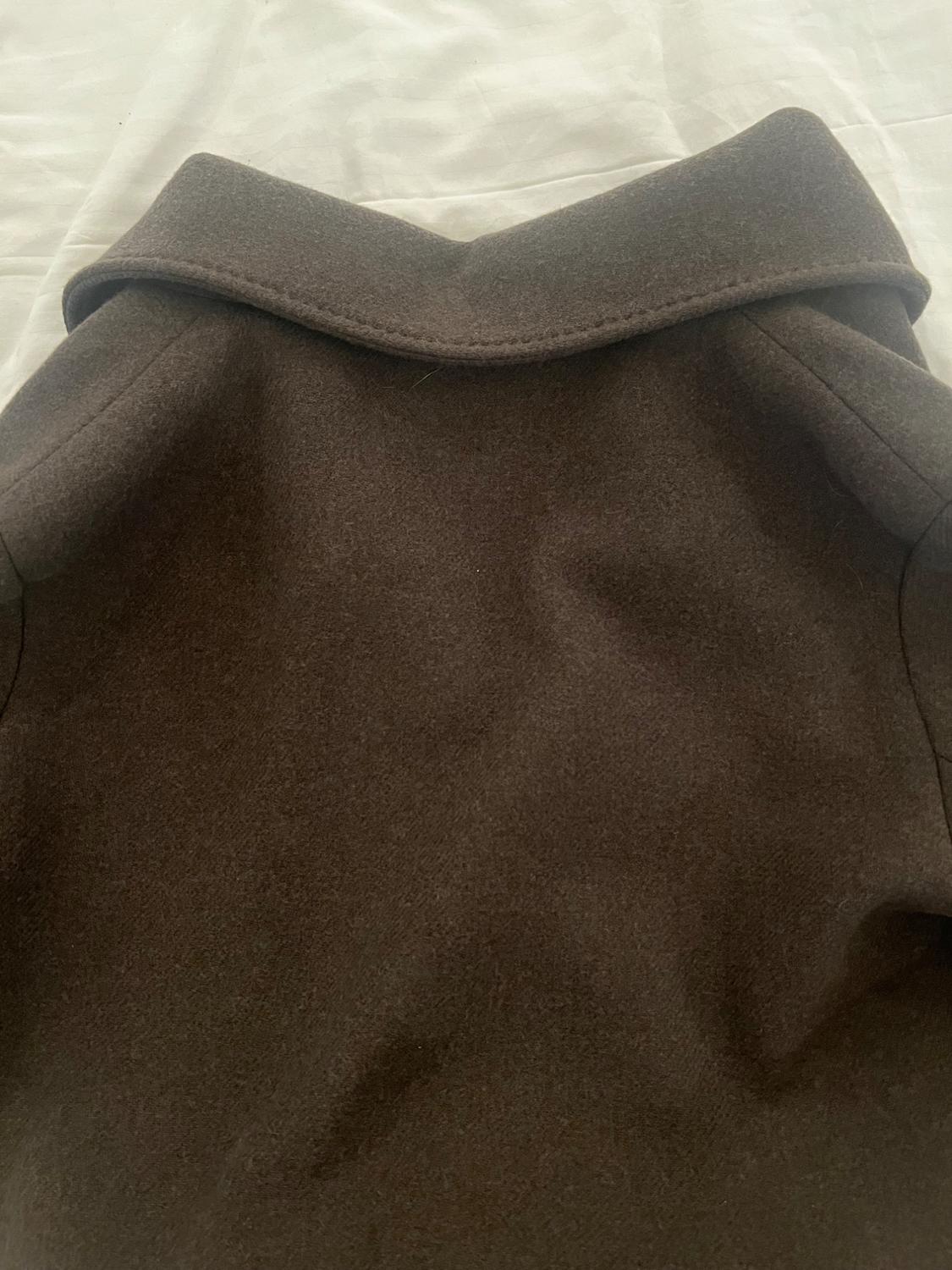 ZW COLLECTION WOOL BLEND COAT WITH BELT - Image 7
