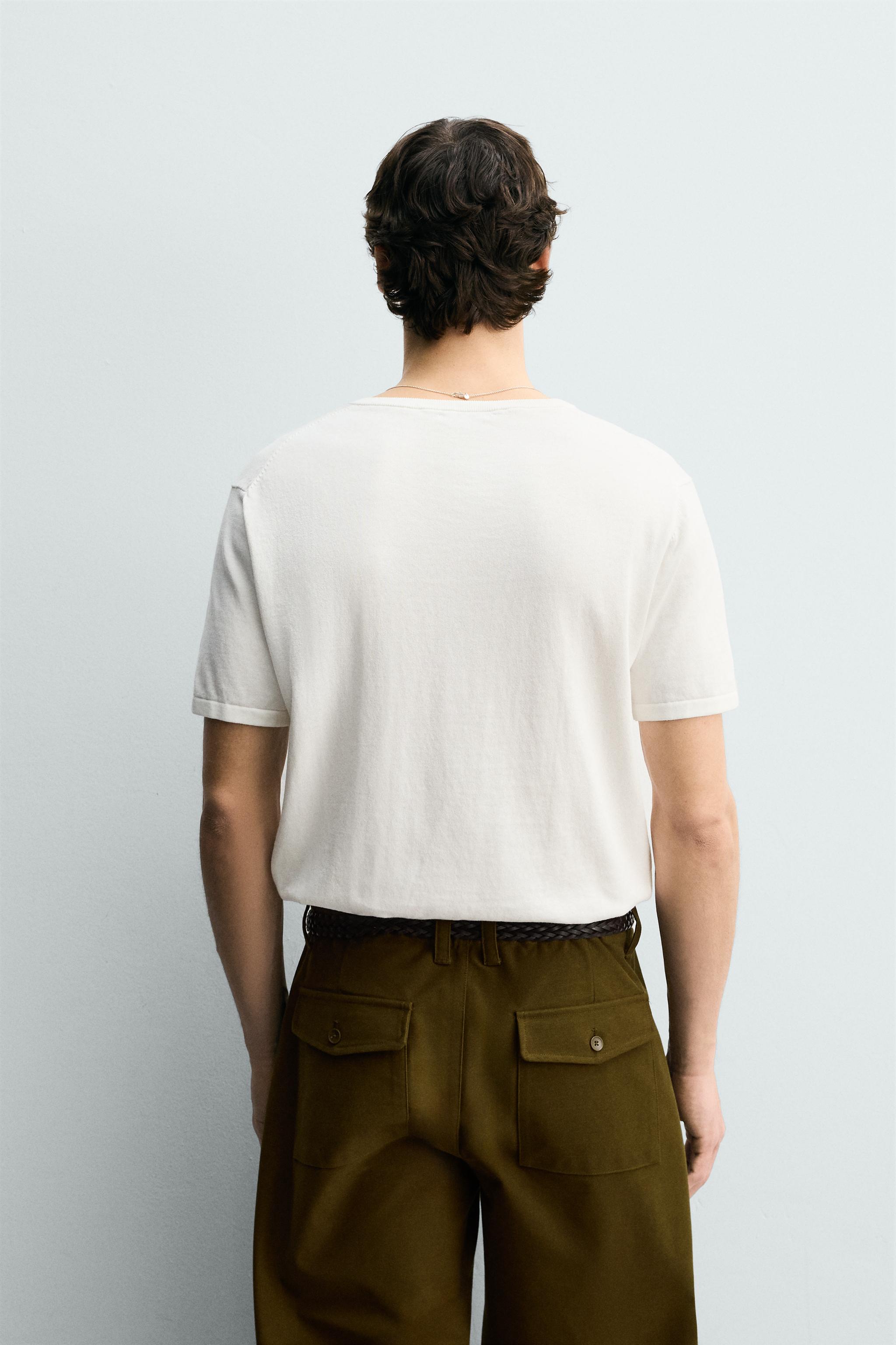 KNIT HENLEY SHIRT