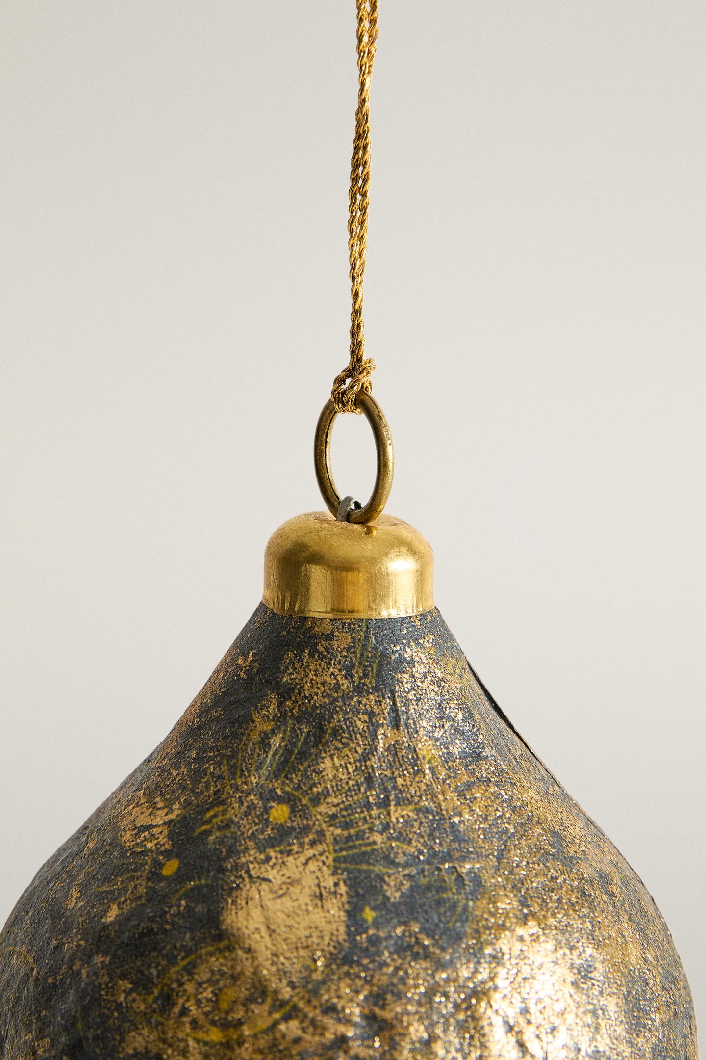 Ёлочные украшения Zara Aged Paper Christmas Tree Ornament, цвет: Синий — фото 2