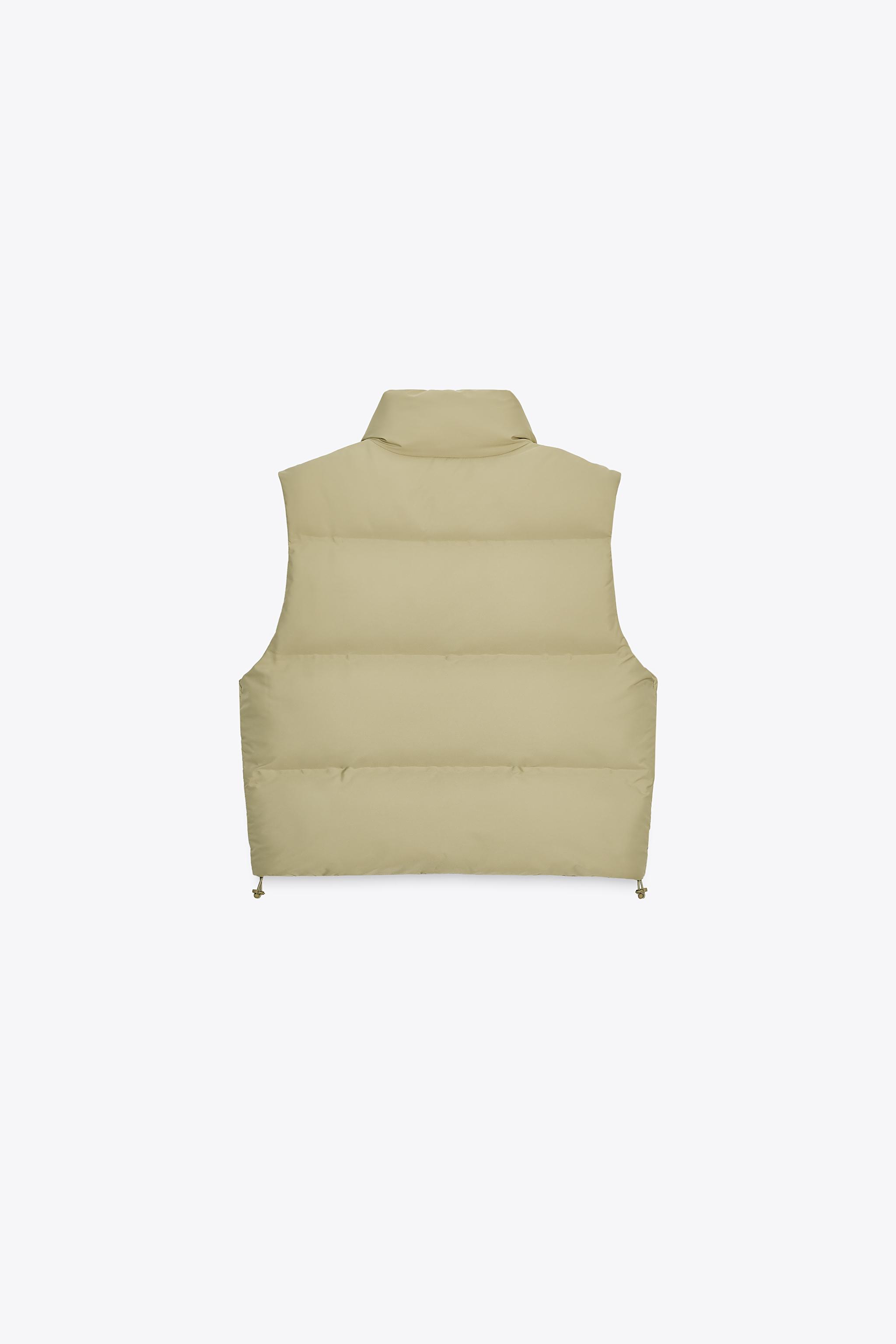 WATER-REPELLENT WINDPROOF PADDED GILET - White | ZARA South
