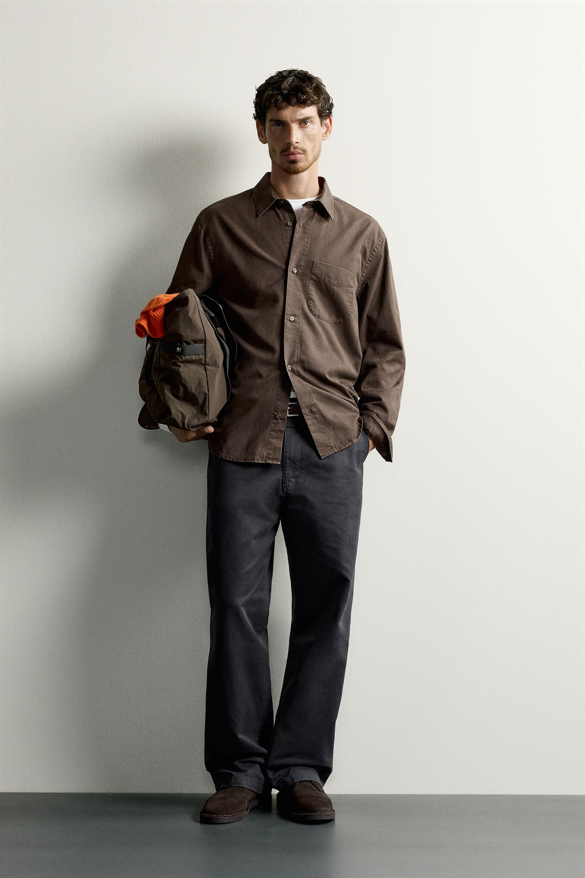 LYOCELL-COTTON REGULAR FIT SHIRT