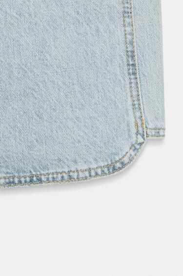 JEAN Z1975 DROIT TAILLE BASSE DÉTAIL COUTURES - Bleu clair de Zara - Image 10