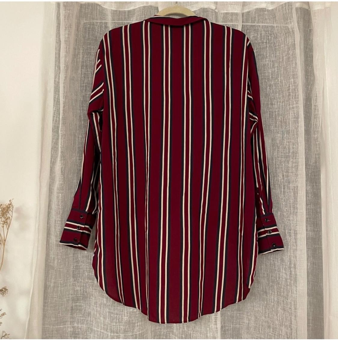 STRIPED WRAP TOP - Image 2