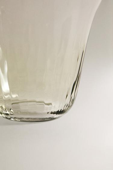 TRANSPARENT GLASS TUMBLER - Greenish by Zara - Image 3