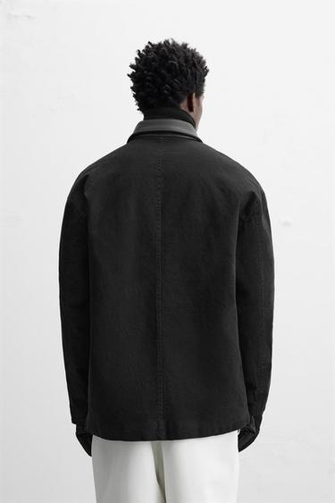CONTRAST PADDED PARKA - Black by Zara - Image 2