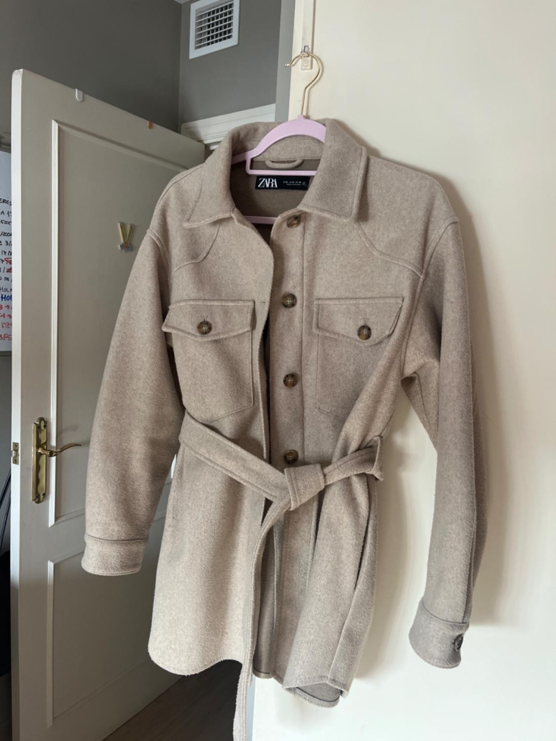 BELTED OVERSHIRT - Image 2