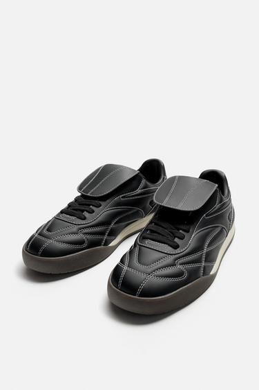 PADDED TRAINERS - Black by Zara - Image 3