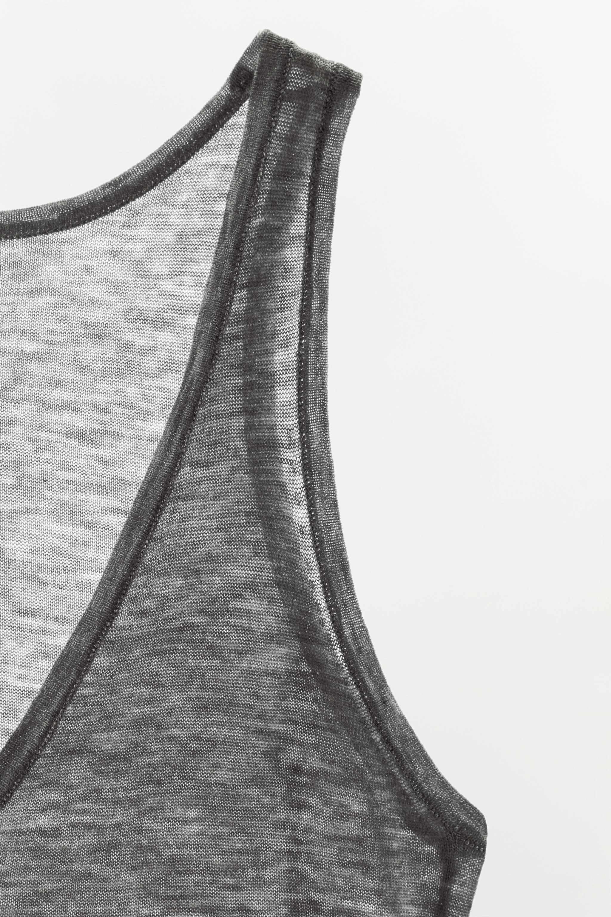 100% WOOL TANK TOP
