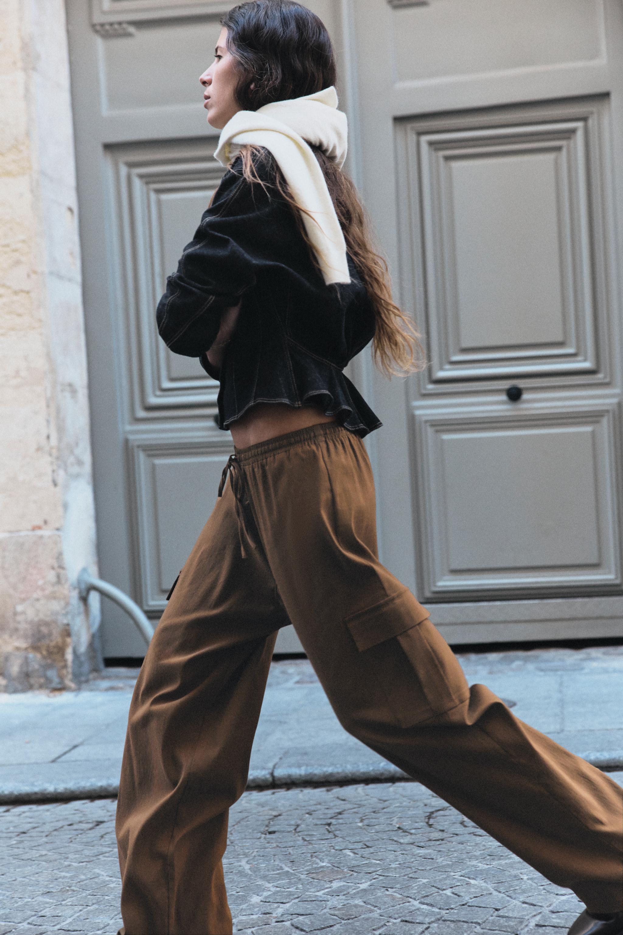 STRAIGHT CARGO PANTS