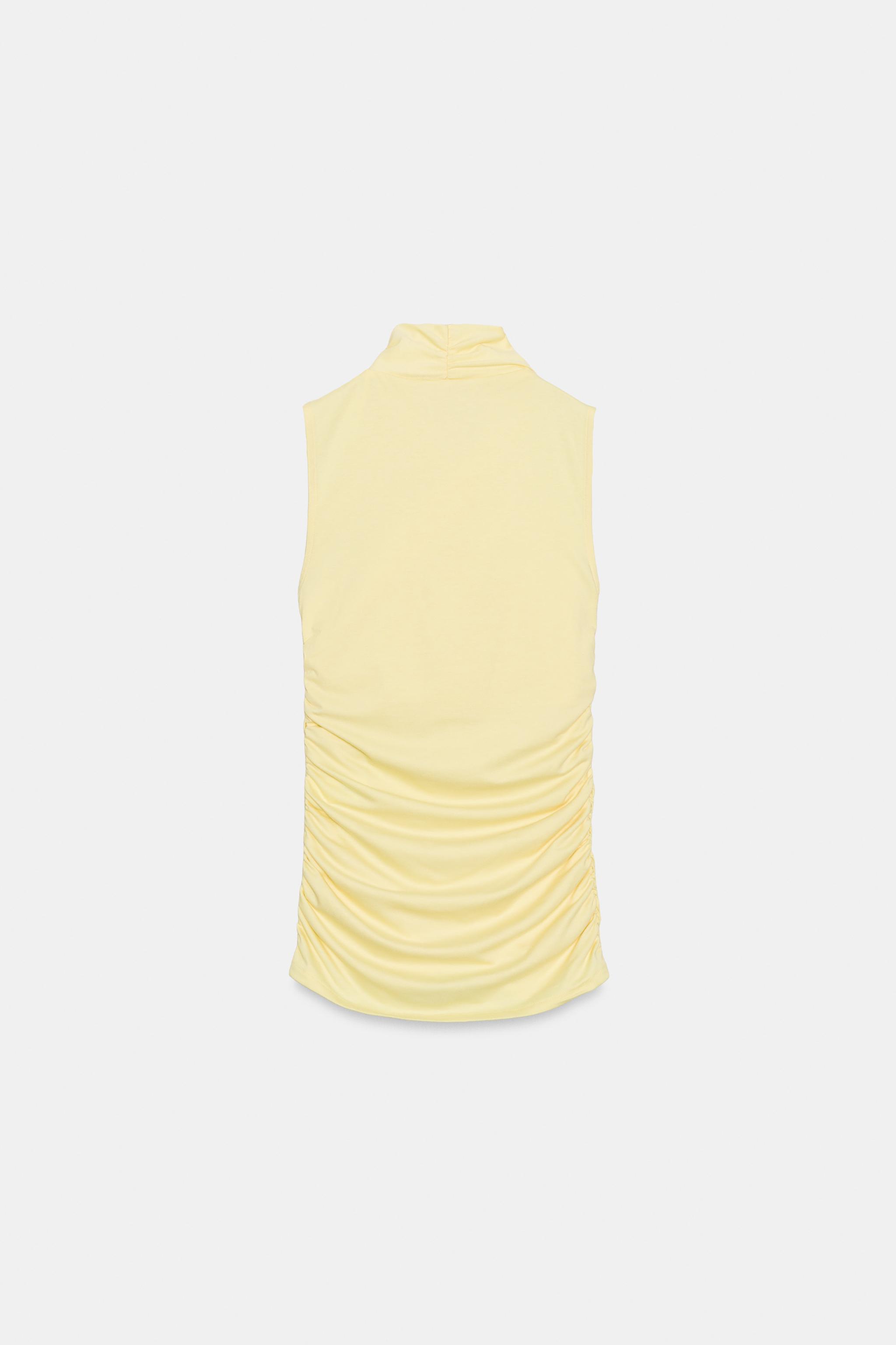 TOP DRAPÉ À PLIS